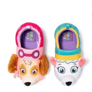 Paw Patrol Pink and Blue Character Slippers